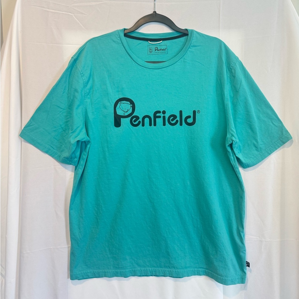 Vintage Penfield Aqua Blue Short Sleeve Tee
